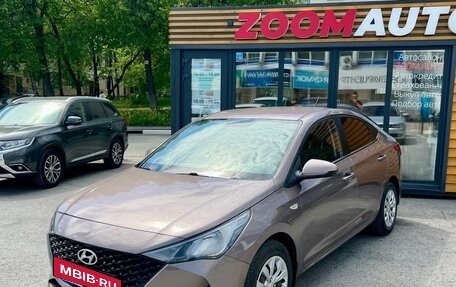 Hyundai Solaris II рестайлинг, 2021 год, 1 449 000 рублей, 2 фотография
