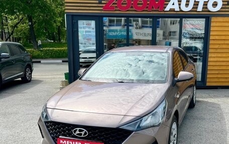 Hyundai Solaris II рестайлинг, 2021 год, 1 449 000 рублей, 3 фотография