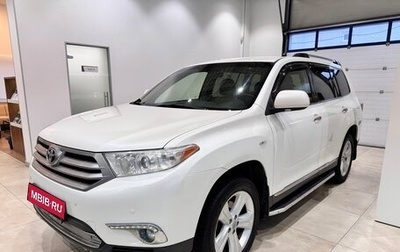 Toyota Highlander III, 2013 год, 1 895 000 рублей, 1 фотография