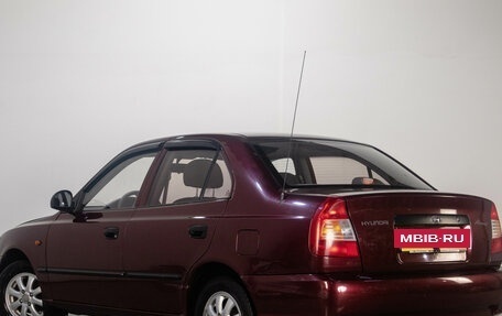 Hyundai Accent II, 2008 год, 519 000 рублей, 7 фотография