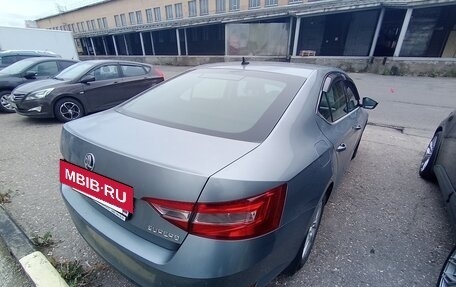 Skoda Superb III рестайлинг, 2016 год, 1 300 000 рублей, 3 фотография
