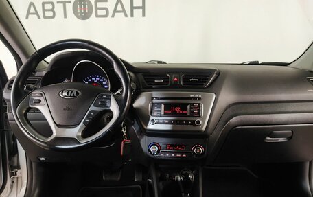 KIA Rio III рестайлинг, 2016 год, 1 099 000 рублей, 13 фотография