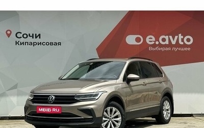 Volkswagen Tiguan II, 2021 год, 2 190 000 рублей, 1 фотография