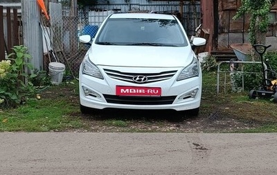 Hyundai Solaris II рестайлинг, 2015 год, 1 100 000 рублей, 1 фотография