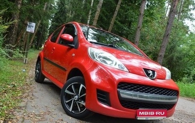 Peugeot 107 I рестайлинг, 2010 год, 480 000 рублей, 1 фотография