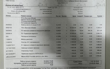 BMW X3, 2016 год, 2 800 000 рублей, 10 фотография