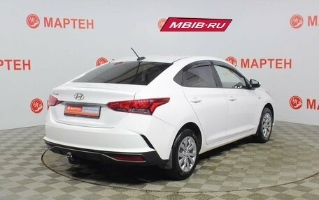 Hyundai Solaris II рестайлинг, 2021 год, 1 561 000 рублей, 5 фотография