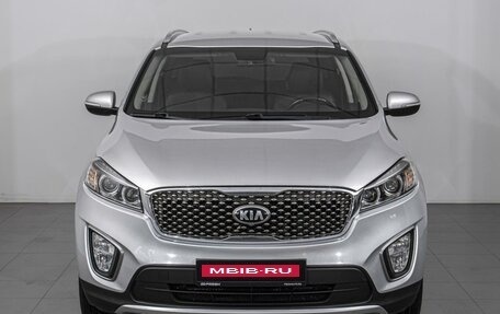 KIA Sorento II рестайлинг, 2016 год, 2 448 000 рублей, 3 фотография