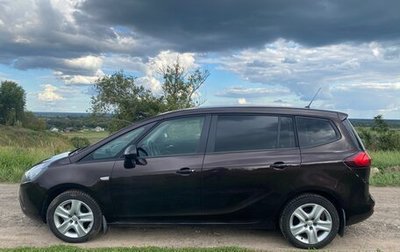 Opel Zafira C рестайлинг, 2013 год, 1 200 000 рублей, 1 фотография