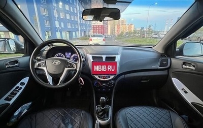 Hyundai Solaris II рестайлинг, 2011 год, 505 000 рублей, 1 фотография