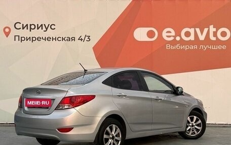 Hyundai Solaris II рестайлинг, 2011 год, 980 000 рублей, 6 фотография