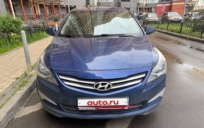 Hyundai Solaris II рестайлинг, 2015 год, 950 000 рублей, 1 фотография