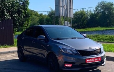KIA Rio III рестайлинг, 2017 год, 1 039 000 рублей, 1 фотография
