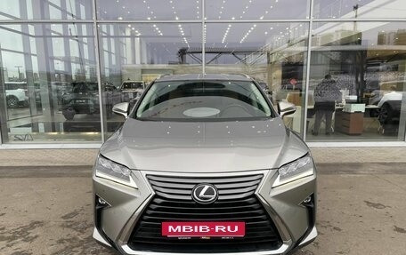 Lexus RX IV рестайлинг, 2016 год, 3 434 310 рублей, 1 фотография