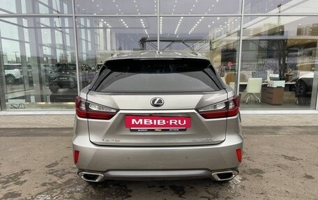 Lexus RX IV рестайлинг, 2016 год, 3 434 310 рублей, 5 фотография