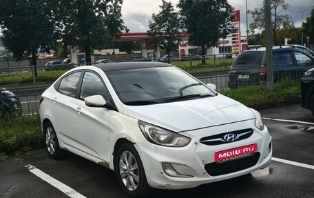 Hyundai Solaris II рестайлинг, 2011 год, 569 000 рублей, 4 фотография