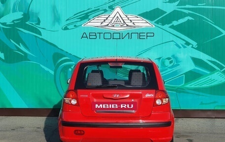 Hyundai Getz I рестайлинг, 2005 год, 477 000 рублей, 4 фотография