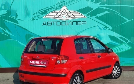 Hyundai Getz I рестайлинг, 2005 год, 477 000 рублей, 3 фотография