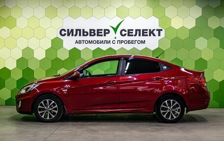 Hyundai Solaris II рестайлинг, 2011 год, 850 000 рублей, 7 фотография