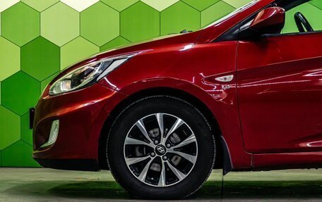 Hyundai Solaris II рестайлинг, 2011 год, 850 000 рублей, 9 фотография