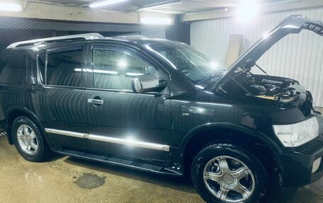 Infiniti QX56, 2007 год, 1 350 000 рублей, 15 фотография