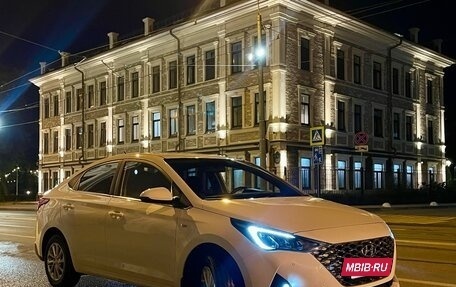Hyundai Solaris II рестайлинг, 2021 год, 1 650 000 рублей, 28 фотография
