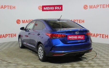 Hyundai Solaris II рестайлинг, 2021 год, 1 410 000 рублей, 7 фотография