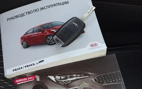 KIA Rio IV, 2019 год, 1 285 000 рублей, 22 фотография