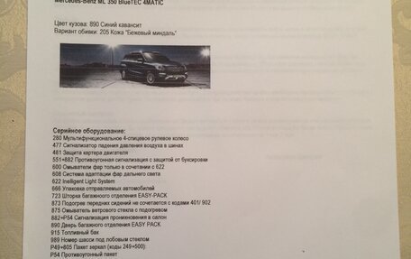 Mercedes-Benz M-Класс, 2015 год, 2 500 000 рублей, 5 фотография