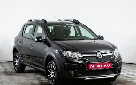 Renault Sandero II рестайлинг, 2016 год, 940 000 рублей, 3 фотография