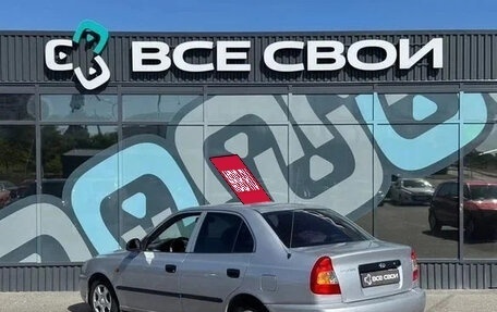 Hyundai Accent II, 2005 год, 400 000 рублей, 3 фотография