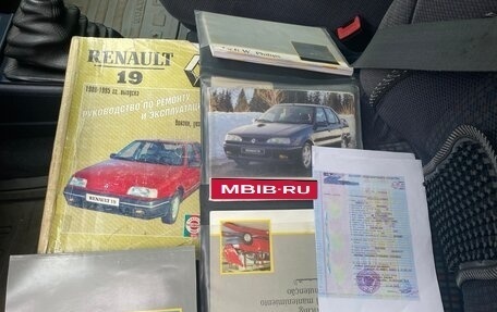 Renault 19 II, 1993 год, 400 000 рублей, 14 фотография