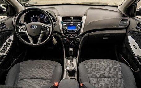 Hyundai Solaris II рестайлинг, 2011 год, 890 000 рублей, 15 фотография