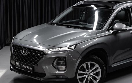 Hyundai Santa Fe IV, 2019 год, 2 599 000 рублей, 2 фотография