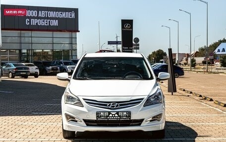 Hyundai Solaris II рестайлинг, 2016 год, 755 000 рублей, 2 фотография