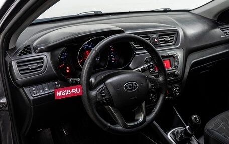 KIA Rio III рестайлинг, 2013 год, 819 000 рублей, 10 фотография