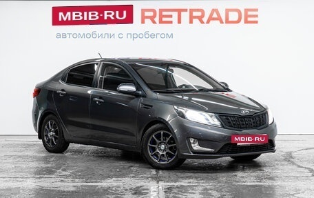 KIA Rio III рестайлинг, 2013 год, 819 000 рублей, 4 фотография