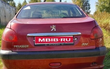 Peugeot 206, 2009 год, 280 000 рублей, 4 фотография