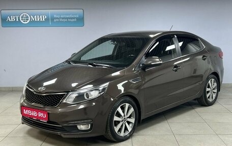 KIA Rio III рестайлинг, 2015 год, 1 053 000 рублей, 1 фотография