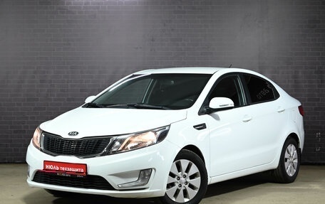 KIA Rio III рестайлинг, 2014 год, 870 000 рублей, 1 фотография