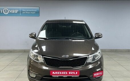 KIA Rio III рестайлинг, 2015 год, 1 053 000 рублей, 2 фотография