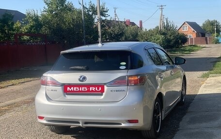 Lexus CT I рестайлинг, 2012 год, 1 720 000 рублей, 10 фотография