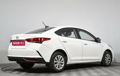 Hyundai Solaris II рестайлинг, 2021 год, 1 349 000 рублей, 5 фотография