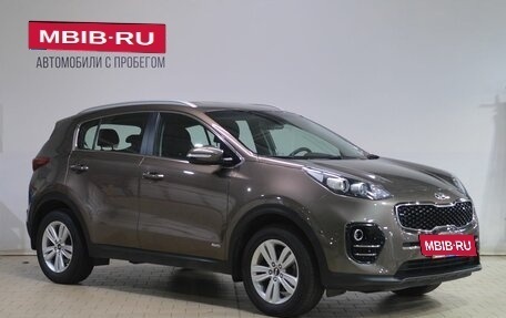 KIA Sportage IV рестайлинг, 2016 год, 2 099 000 рублей, 3 фотография