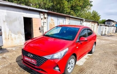 Hyundai Solaris II рестайлинг, 2021 год, 970 000 рублей, 1 фотография