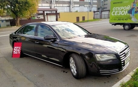 Audi A8, 2012 год, 1 730 000 рублей, 4 фотография