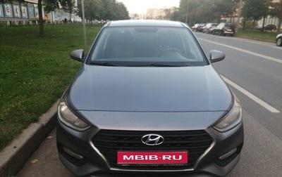 Hyundai Solaris II рестайлинг, 2018 год, 1 000 000 рублей, 1 фотография