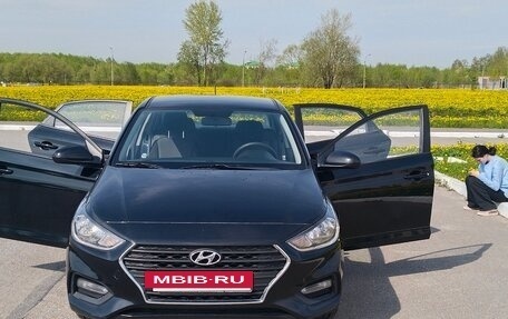 Hyundai Solaris II рестайлинг, 2017 год, 1 400 000 рублей, 7 фотография