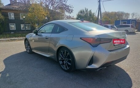 Lexus RC I рестайлинг, 2019 год, 3 600 000 рублей, 5 фотография
