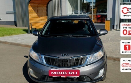 KIA Rio III рестайлинг, 2013 год, 956 400 рублей, 3 фотография